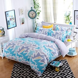  Super Soft Skin-Friendly Cotton 4 Piece Quiltkit Bedding Set