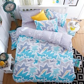  Super Soft Skin-Friendly Cotton 4 Piece Quiltkit Bedding Set