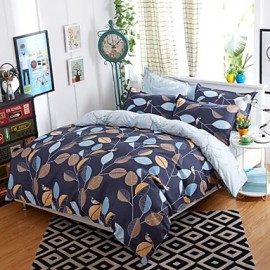  Super Soft Skin-Friendly Cotton 4 Piece Quiltkit Bedding Set