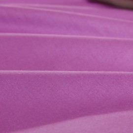 Two-Tone Bedsheet Pillowcases Duvet Cover(Purple+Pink)