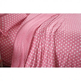  Aloe Brushed Cotton Bedding a Family of Four Active Printing Single or Double QuiltBedding Set