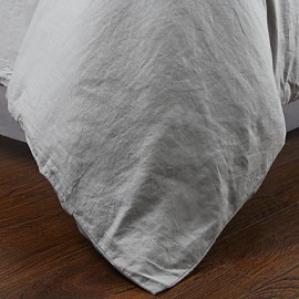 Solid Linen Duvet Cover Sets